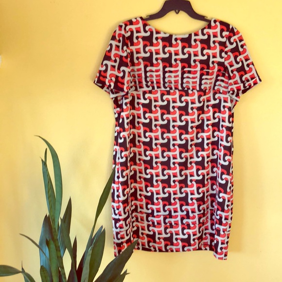 Julie Dillon Mod Print Dress - Picture 1 of 8